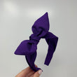 Load image into Gallery viewer, Solid Dark Purple BellaBow