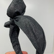 Load image into Gallery viewer, Black Glitter BellaBow