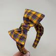 Load image into Gallery viewer, Halloweentown Plaid BellaBow XL
