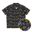 Load image into Gallery viewer, "Neon Park Icons" Hawaiian Button Up Shirt