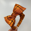 Load image into Gallery viewer, Autumn Plaid BellaBow XL
