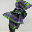 Load image into Gallery viewer, Villains Plaid BellaBow XL