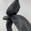Load image into Gallery viewer, Black Glitter BellaBow