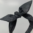 Load image into Gallery viewer, Black Glitter BellaBow