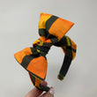 Load image into Gallery viewer, Pumpkin Plaid BellaBow XL