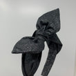 Load image into Gallery viewer, Black Glitter BellaBow