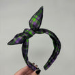 Load image into Gallery viewer, Villains Plaid BellaBow
