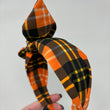 Load image into Gallery viewer, Pumpkin Plaid BellaBow