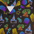 Load image into Gallery viewer, "Neon Park Icons" Hawaiian Button Up Shirt