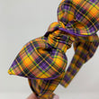 Load image into Gallery viewer, Halloweentown Plaid BellaBow