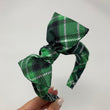 Load image into Gallery viewer, St. Patty's Plaid BellaBow XL