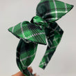 Load image into Gallery viewer, St. Patty's Plaid BellaBow XL