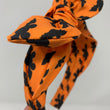 Load image into Gallery viewer, Mickey Bats BellaBow (Orange)