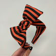 Load image into Gallery viewer, Halloween Stripes BellaBow XL