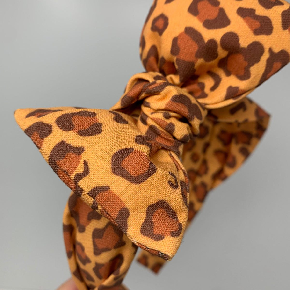 Leopard Print BellaBow XL – Bella Notte & Co display picture 1