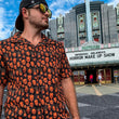 Load image into Gallery viewer, "Horror Night Icons" Hawaiian Button Up Shirt