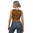 Load image into Gallery viewer, "Faces of Horror Pumpkins" Crop Top