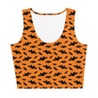 Load image into Gallery viewer, "Mickey Bats" (Orange) Crop Top