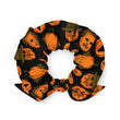 Load image into Gallery viewer, "Faces of Horror Pumpkins" Scrunchie