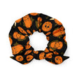 Load image into Gallery viewer, "Faces of Horror Pumpkins" Scrunchie