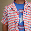 Load image into Gallery viewer, "M.I.C.K.E.Y. M.O.USA." Hawaiian Button Up Shirt