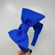 Load image into Gallery viewer, Solid Patriotic Blue BellaBow XL
