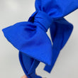 Load image into Gallery viewer, Solid Patriotic Blue BellaBow XL