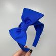 Load image into Gallery viewer, Solid Patriotic Blue BellaBow XL