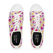 Load image into Gallery viewer, "Violet Lemonade" Women's Low Top Sneakers