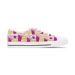 Load image into Gallery viewer, "Violet Lemonade" Women's Low Top Sneakers