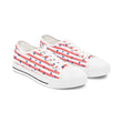 Load image into Gallery viewer, "M.I.C.K.E.Y. M.O.USA." Women's Low Top Sneakers