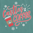 Load image into Gallery viewer, "Castles & Coffee" Comfort Colors Tee (Long Sleeve)