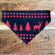 Load image into Gallery viewer, Woodland Winter Pet Bandana