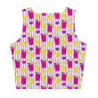 Load image into Gallery viewer, "Violet Lemonade" Crop Top
