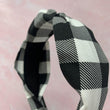 Load image into Gallery viewer, Black And White Plaid BellaBand