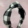 Load image into Gallery viewer, Black And White Plaid BellaBand