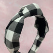 Load image into Gallery viewer, Black And White Plaid BellaBand