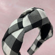 Load image into Gallery viewer, Black And White Plaid BellaBand