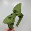 Load image into Gallery viewer, Olive Green BellaBow