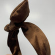 Load image into Gallery viewer, "Leading Lady" Brown Velvet BellaBow