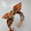 Load image into Gallery viewer, Apple Cider Plaid BellaBow