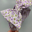 Load image into Gallery viewer, Purple Flowers BellaBow XL