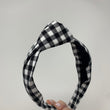 Load image into Gallery viewer, Black and White Buffalo Plaid BellaBand