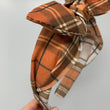 Load image into Gallery viewer, Apple Cider Plaid BellaBow