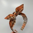 Load image into Gallery viewer, Apple Cider Plaid BellaBow