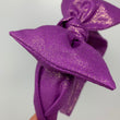 Load image into Gallery viewer, Solid Purple Sparkle BellaBow XL