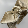 Load image into Gallery viewer, Champagne Velvet BellaBow