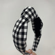 Load image into Gallery viewer, Black and White Buffalo Plaid BellaBand