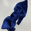 Load image into Gallery viewer, "Meet Cute" Navy Velvet BellaBow