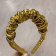Load image into Gallery viewer, Metallic Gold BellaXO (Ruched Band)